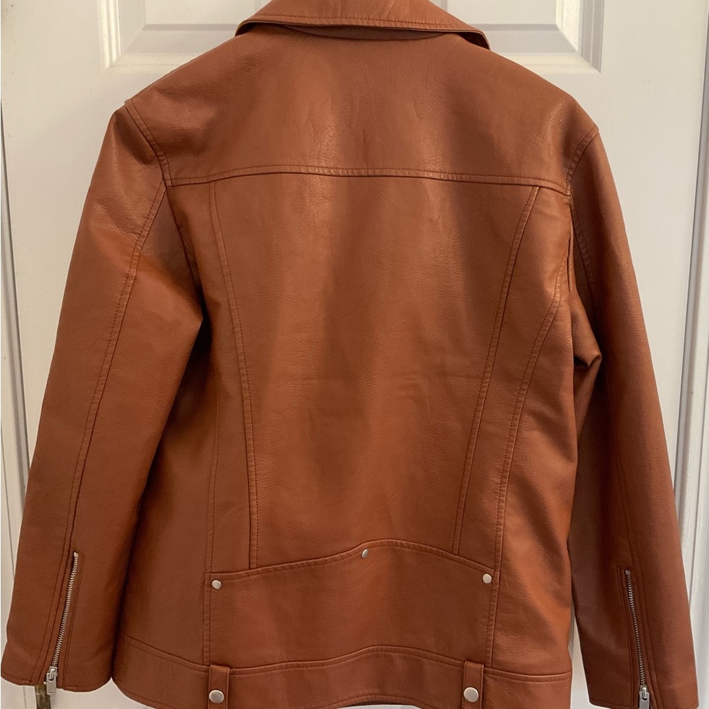 7 For All Mankind Vegan Leather Jacket - NWT - Medium - Picture 14 of 14